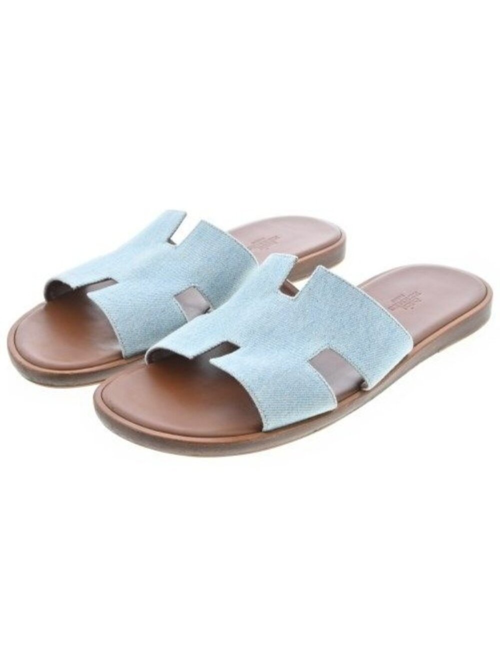 Hermes Sandals Blue